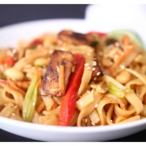Spicy Vegan Thai Noodles