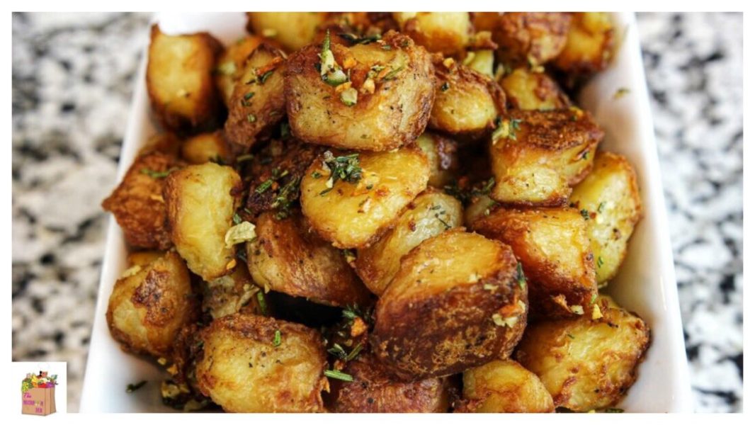 Crispy Oven Roasted Potatoes Recipe by The Mushroom Den