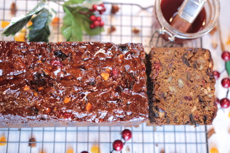 Christmas Fruit Cake Vegan