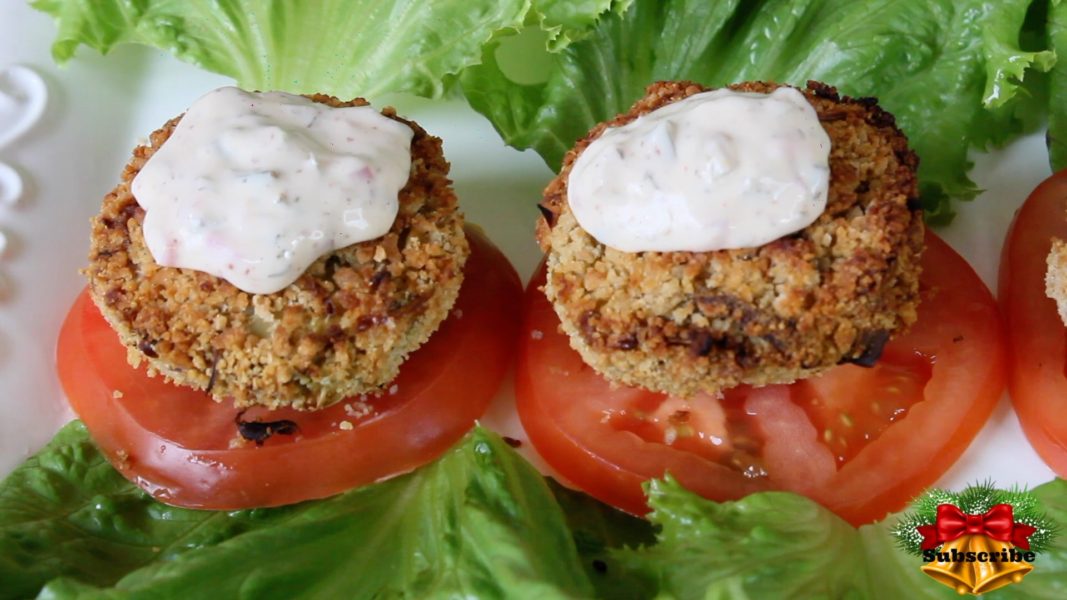 vegan crab cakes