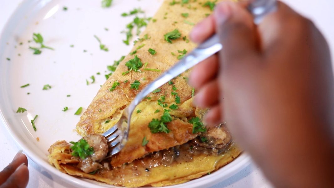 Fluffy Vegan Omelette