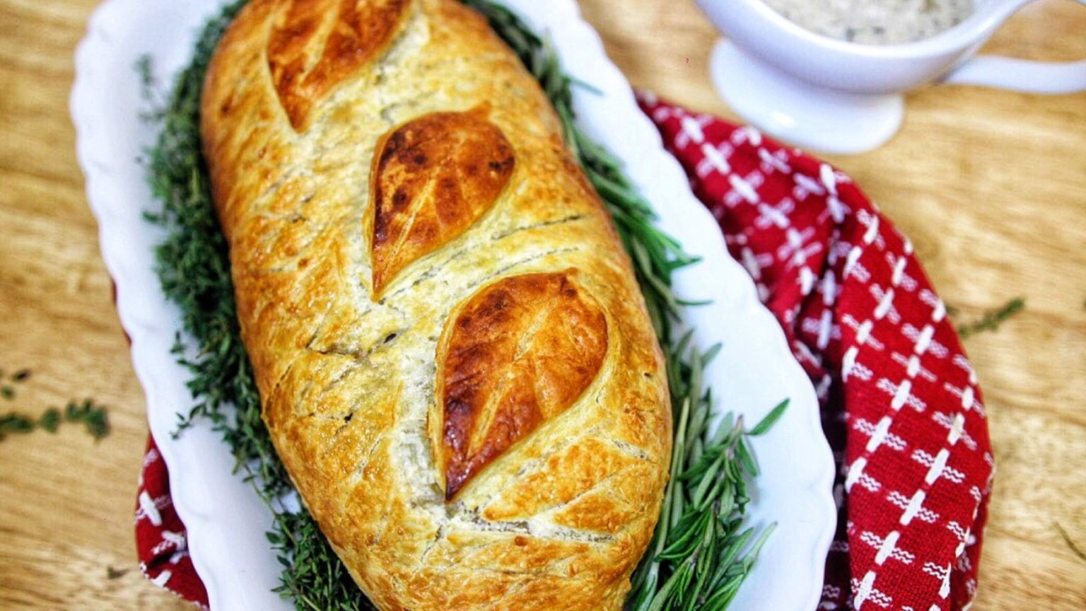 Vegan mushroom Wellington