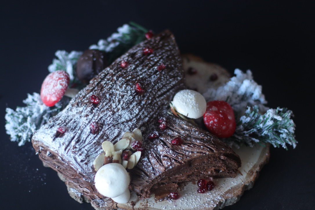 Vegan Yule Log