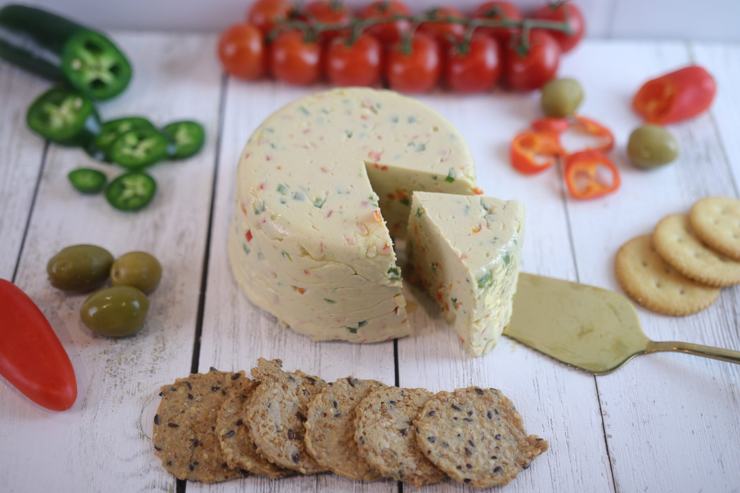 Vegan Pepper Jack Cheese